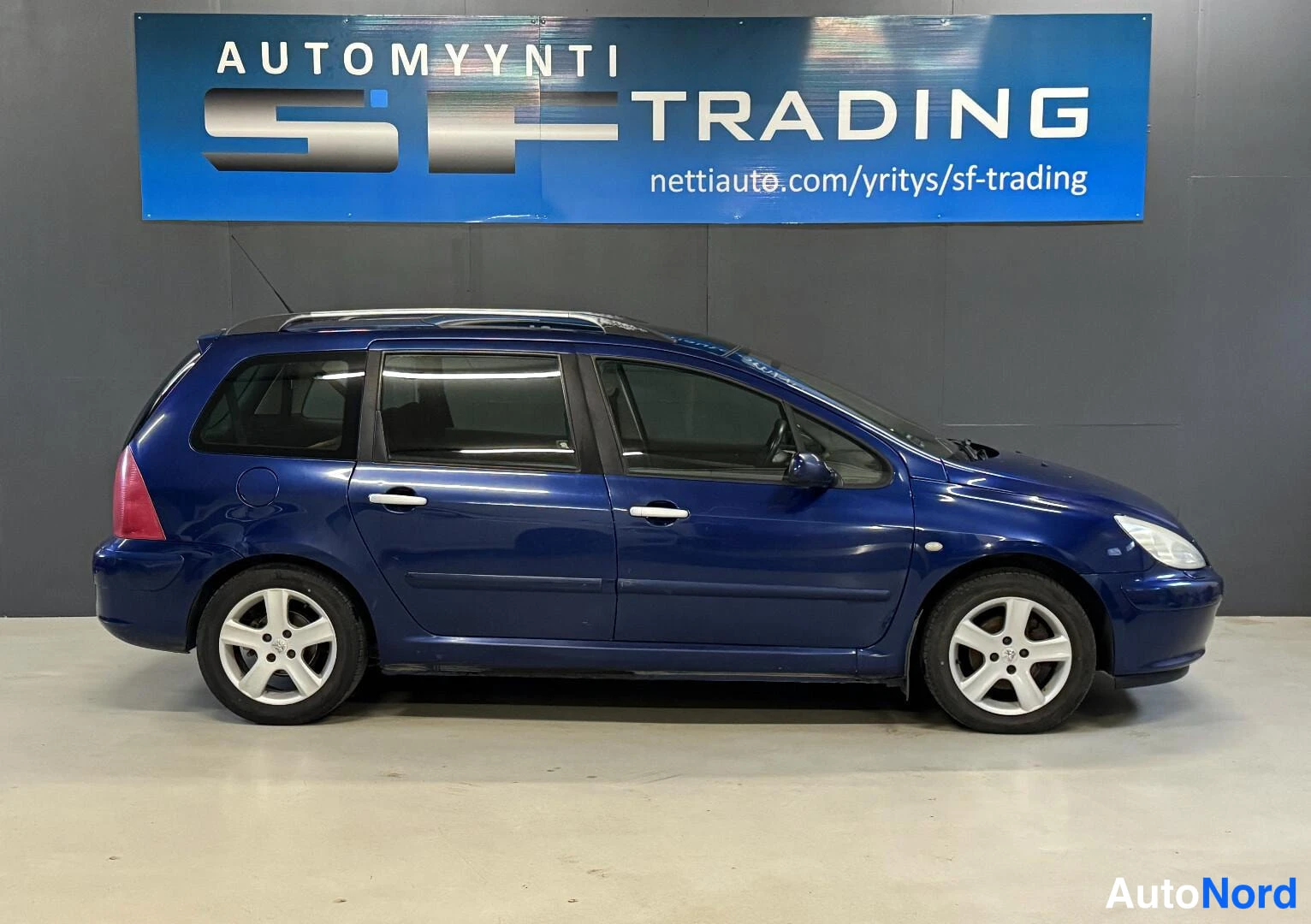 Sininen Peugeot 307 2004, kuva 5