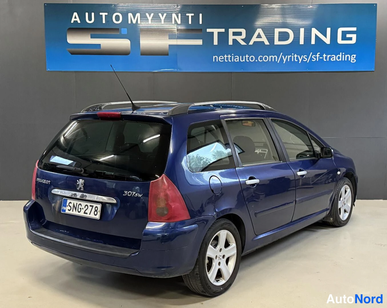 Sininen Peugeot 307 2004, kuva 7