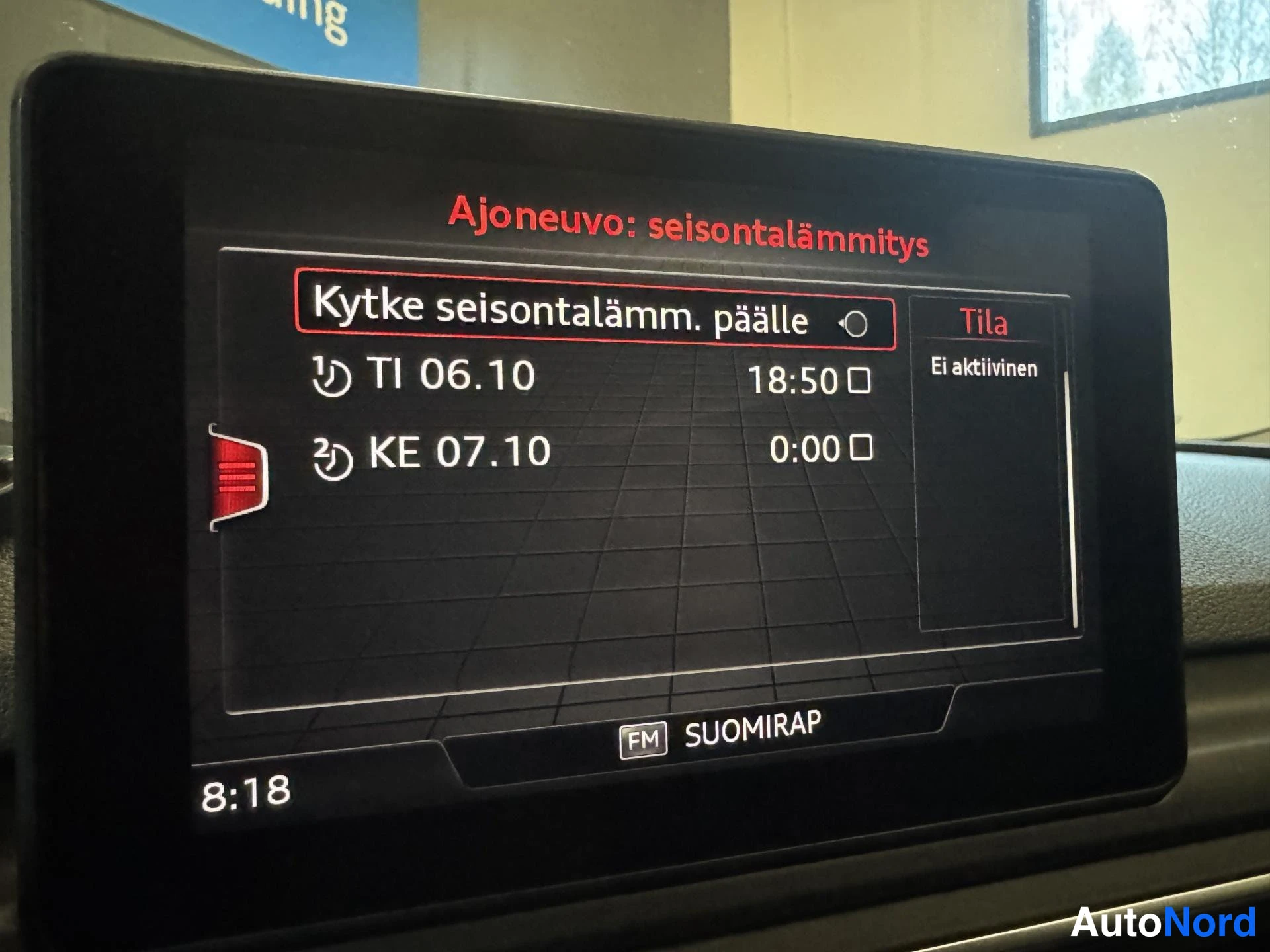 Musta Audi A4 2017, yksityiskohta, kuva 19