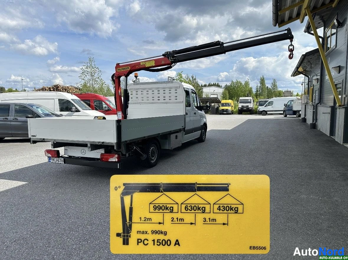 Valkoinen Mercedes-Benz Sprinter 316 CDI 2020, takaviisto, kuva 19
