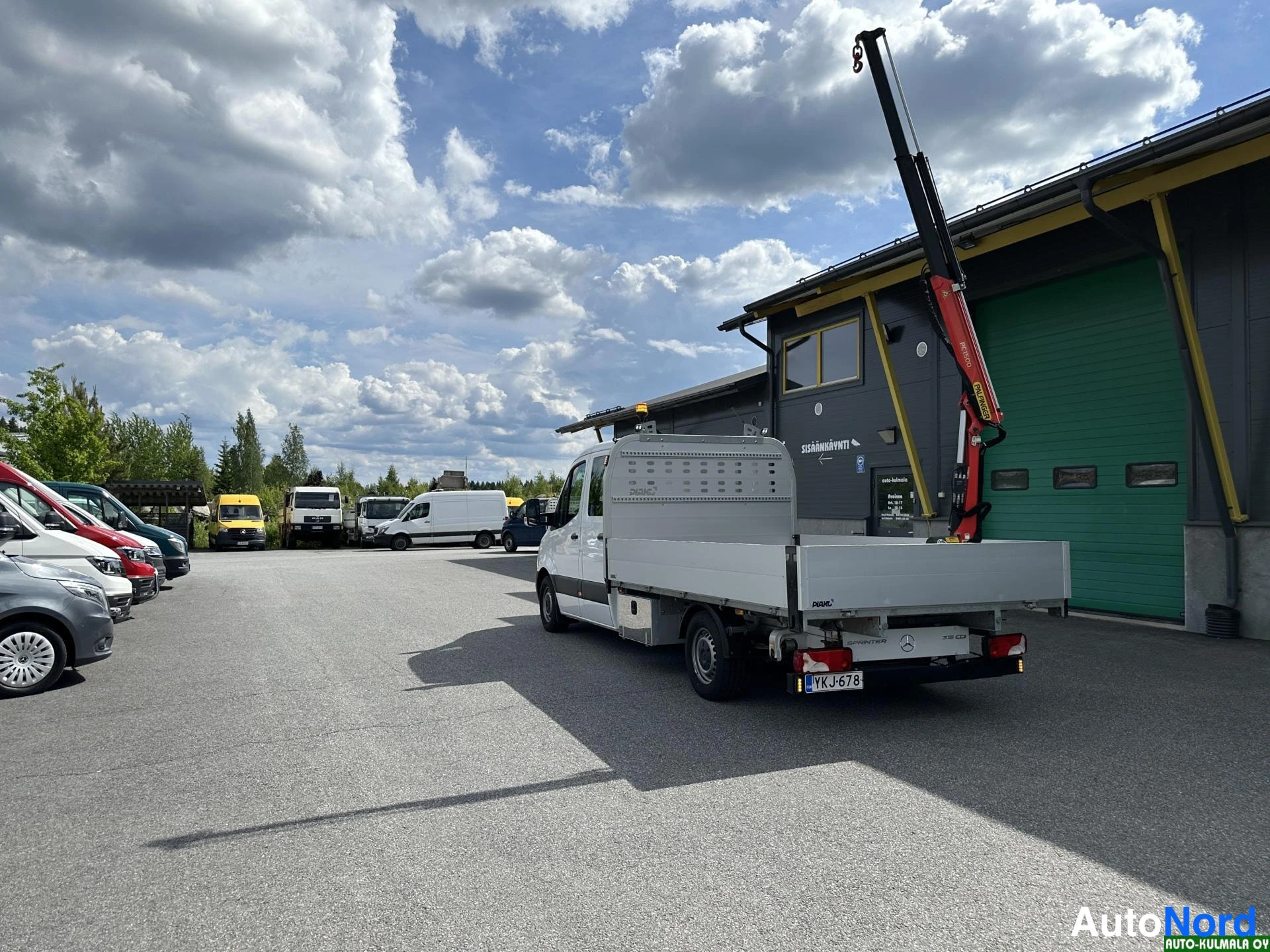Valkoinen Mercedes-Benz Sprinter 316 CDI 2020, takaviisto, kuva 15