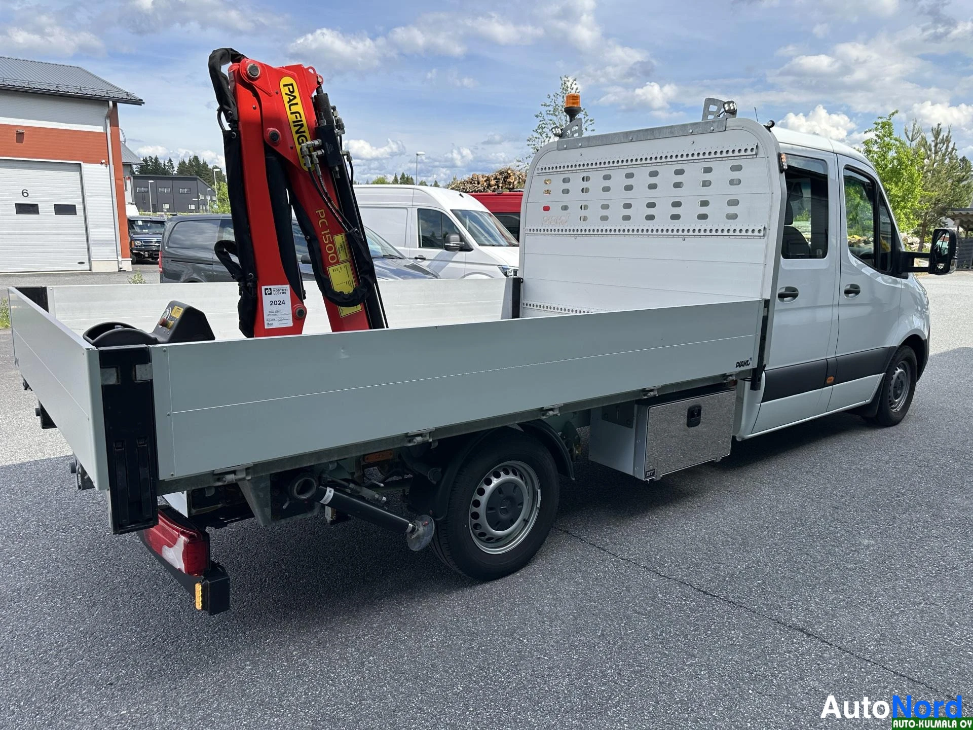 Valkoinen Mercedes-Benz Sprinter 316 CDI 2020, takaviisto, kuva 16