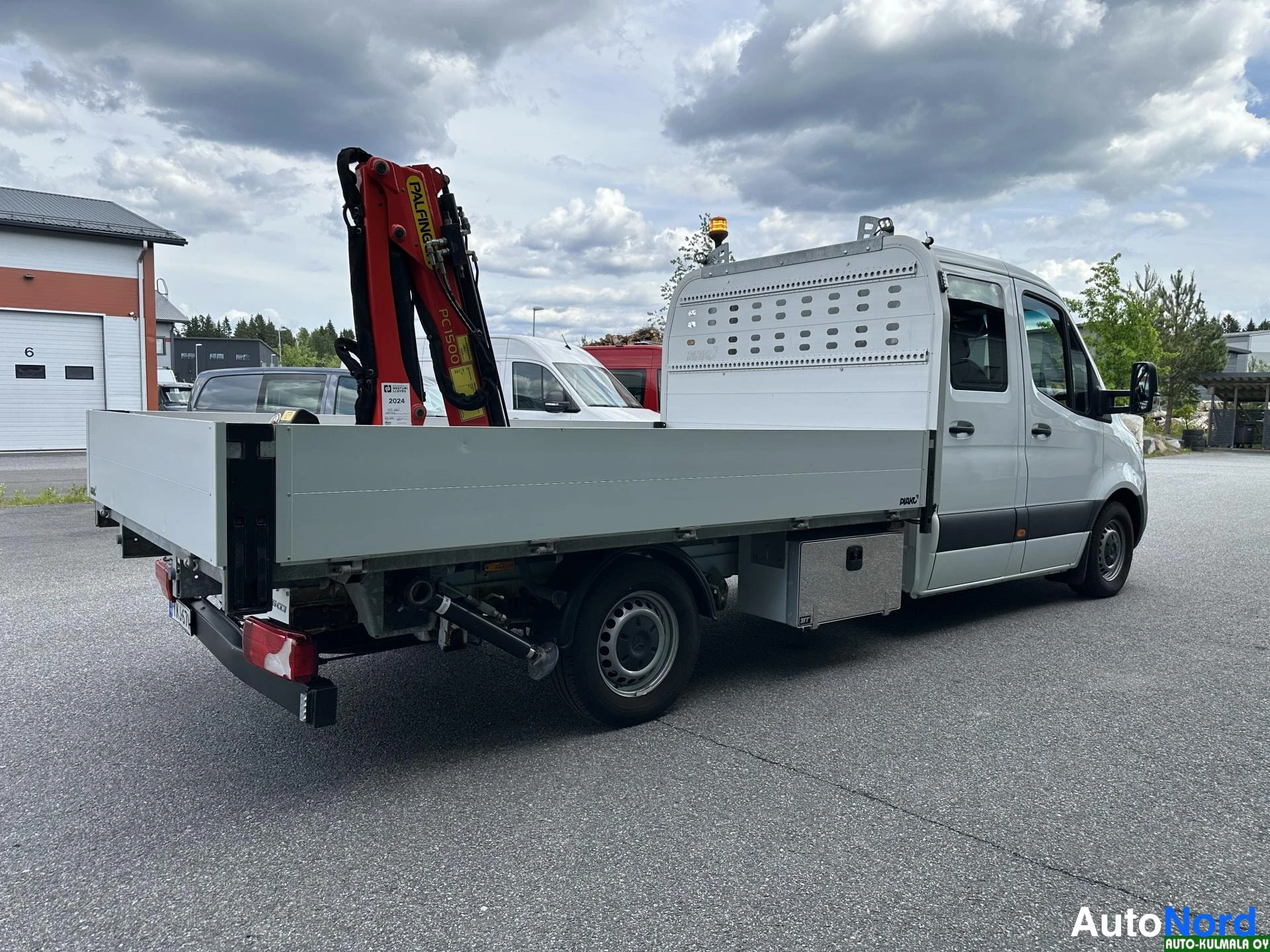 Valkoinen Mercedes-Benz Sprinter 316 CDI 2020, takaviisto, kuva 20