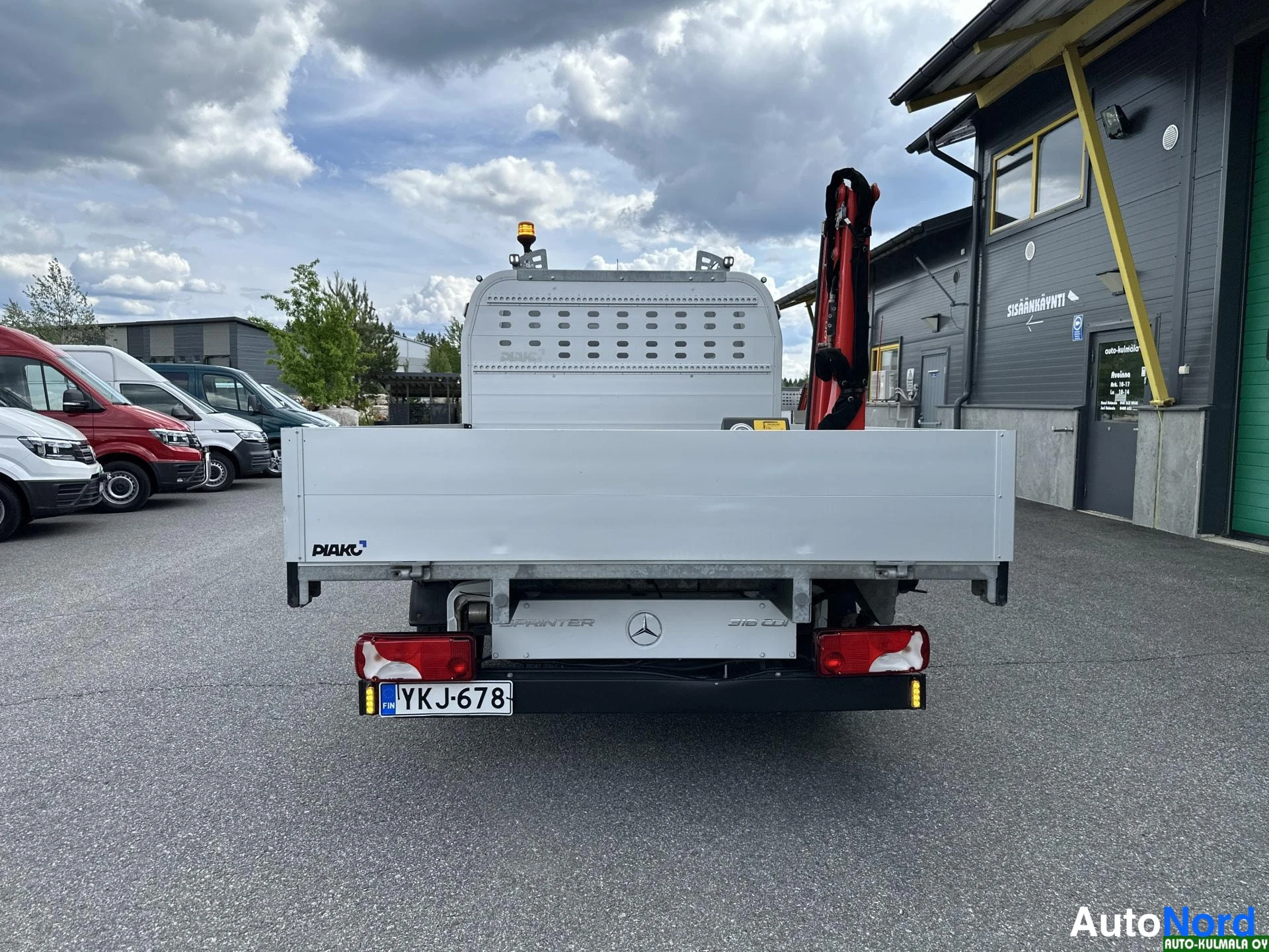 Valkoinen Mercedes-Benz Sprinter 316 CDI 2020, takaa, kuva 22