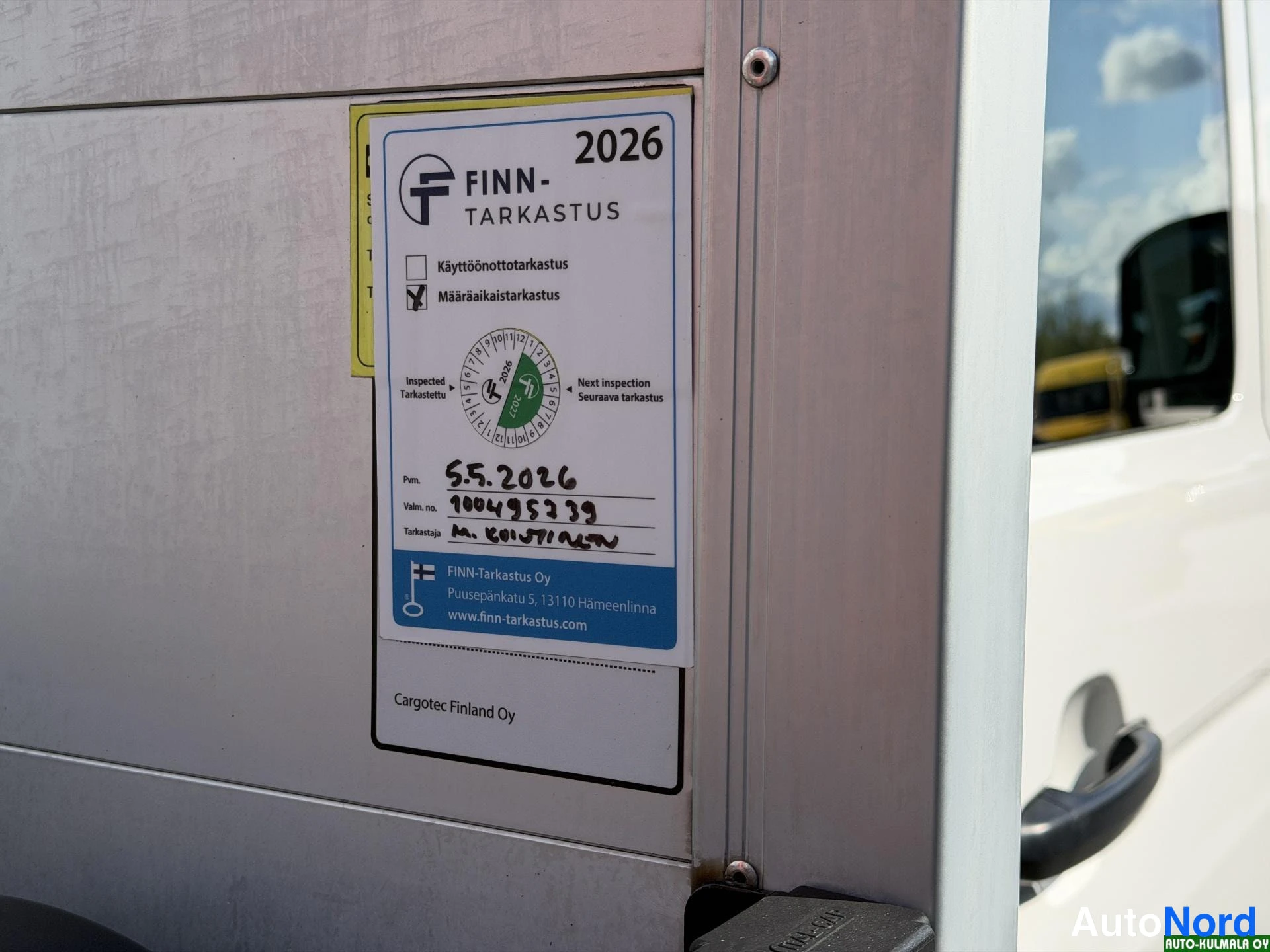 Valkoinen Volkswagen Crafter 2019, asiakirja, kuva 30