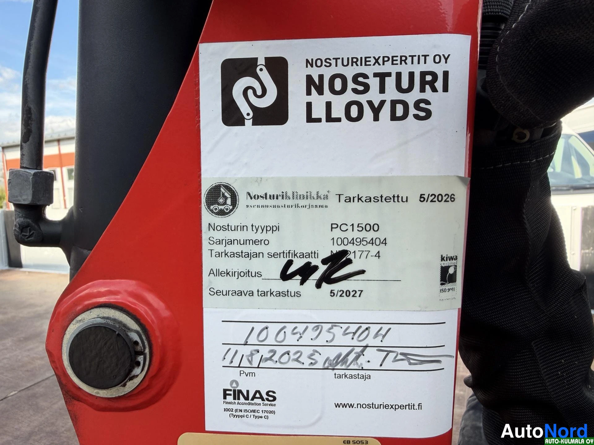 Valkoinen Volkswagen Crafter 2019, asiakirja, kuva 31