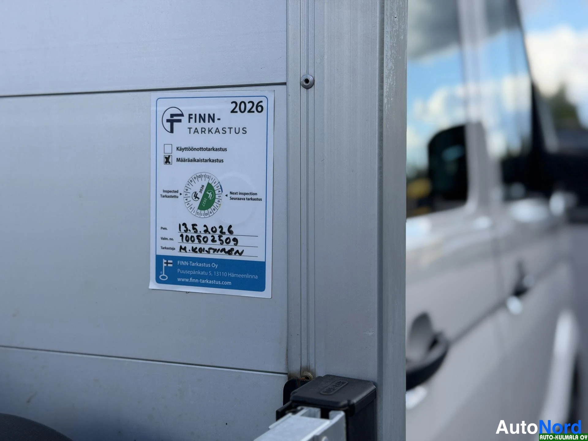 Valkoinen Volkswagen Crafter 2019, asiakirja, kuva 30