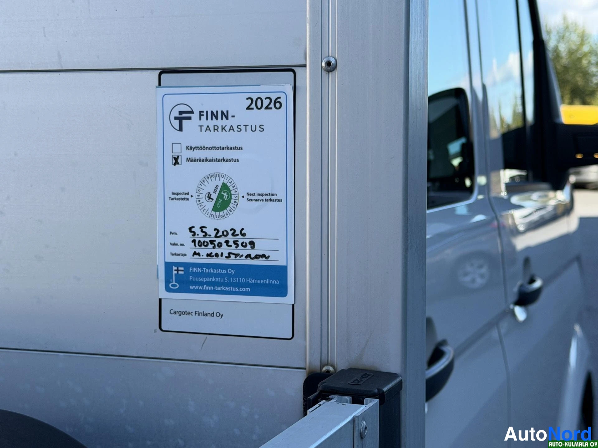 Valkoinen Volkswagen Crafter 2019, asiakirja, kuva 29