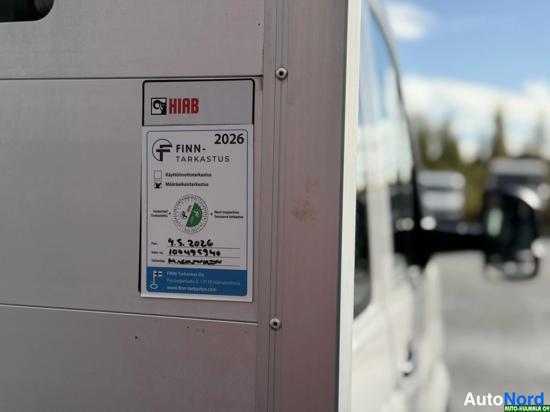 Valkoinen Volkswagen Crafter 2019, yksityiskohta, kuva 30