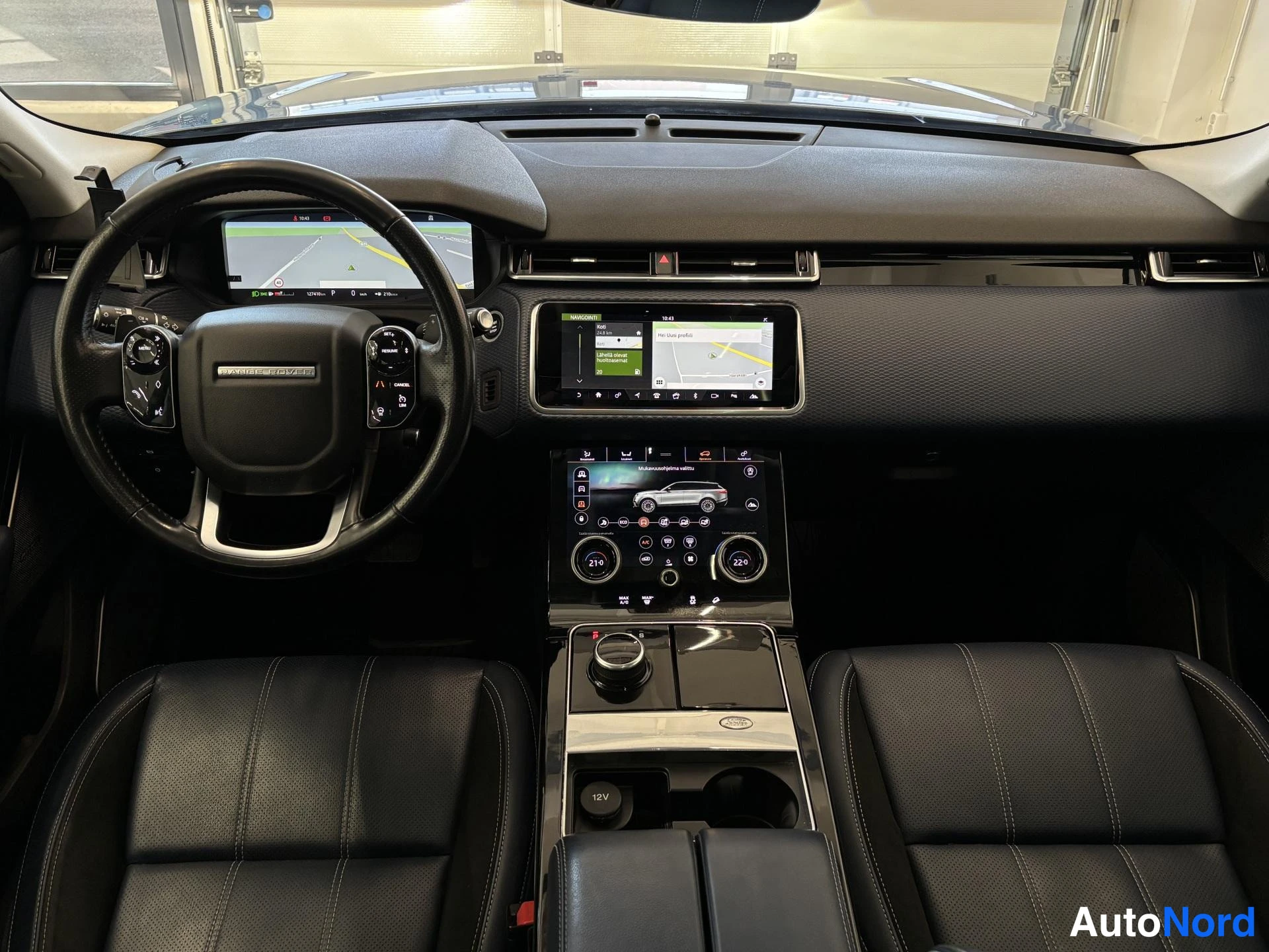 Harmaa Land Rover Range Rover 2018, ohjaamo, kuva 13