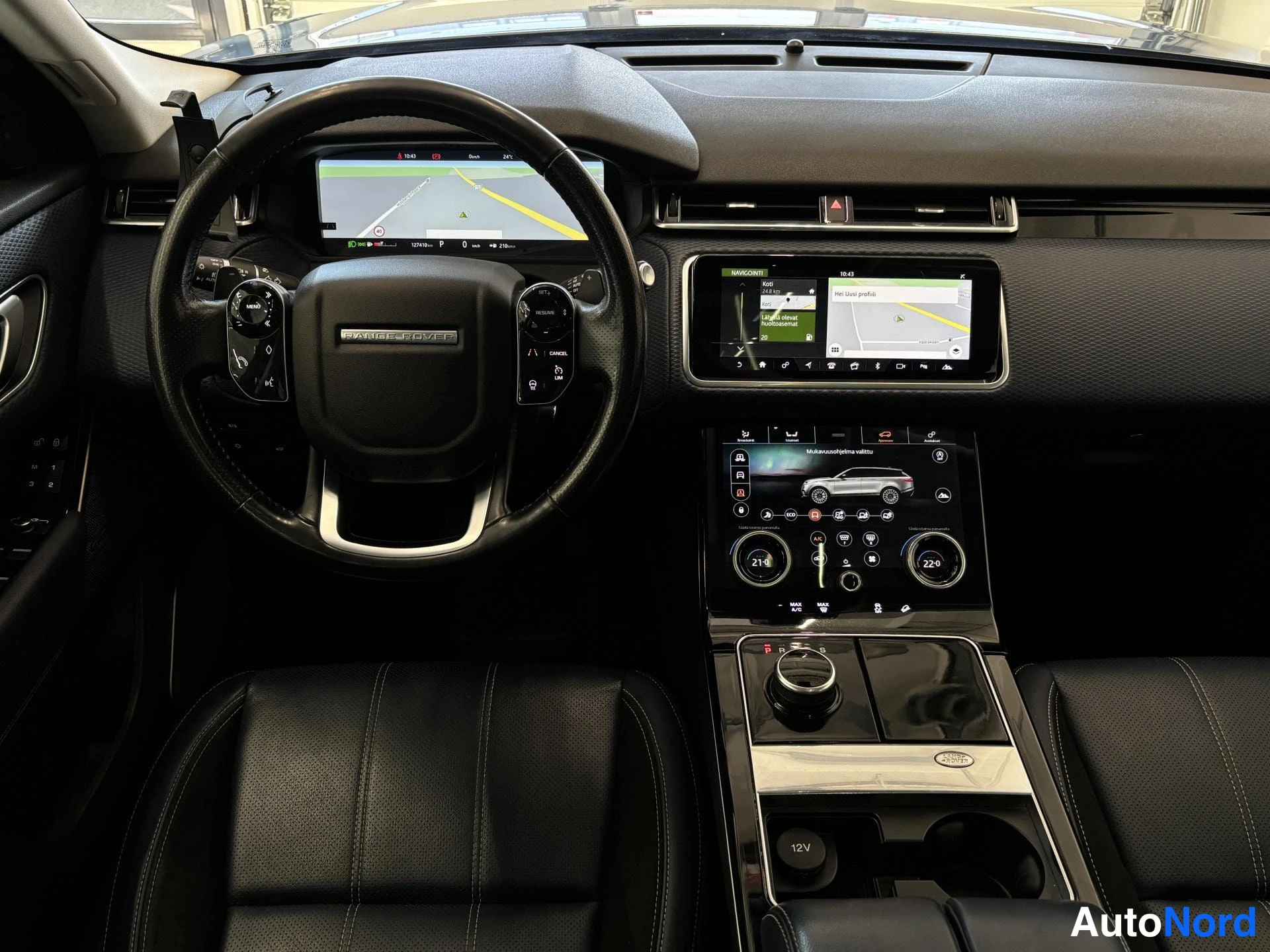 Harmaa Land Rover Range Rover 2018, ohjaamo, kuva 14