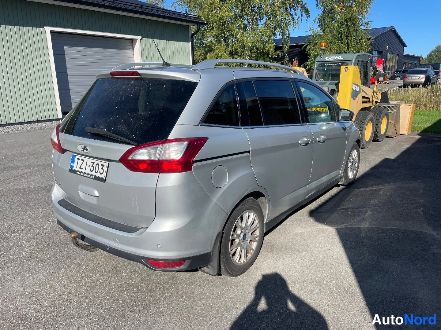 Hopea Ford Grand C-Max 2014, takaviisto, kuva 3
