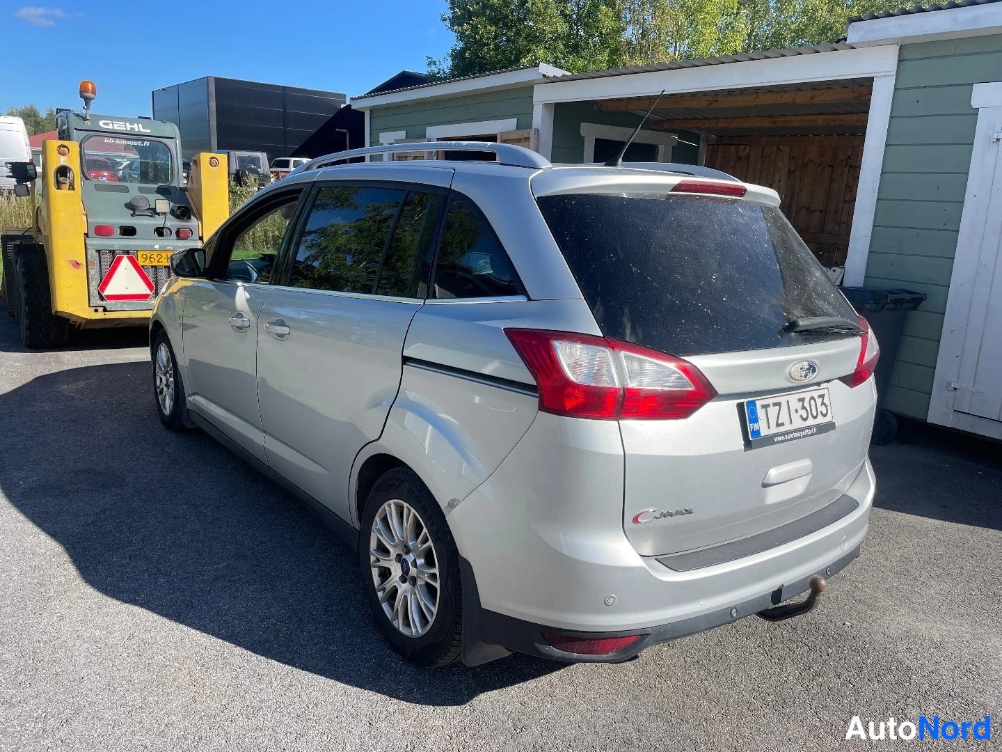 Hopea Ford Grand C-Max 2014, takaviisto, kuva 4