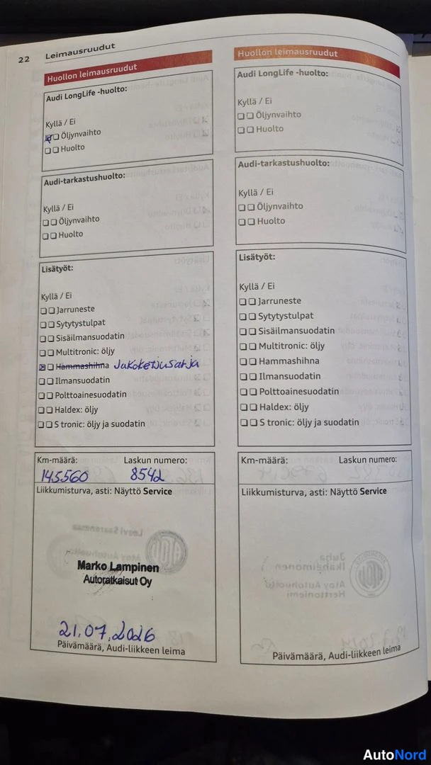 Hopea Audi A4 2013, asiakirja, kuva 20