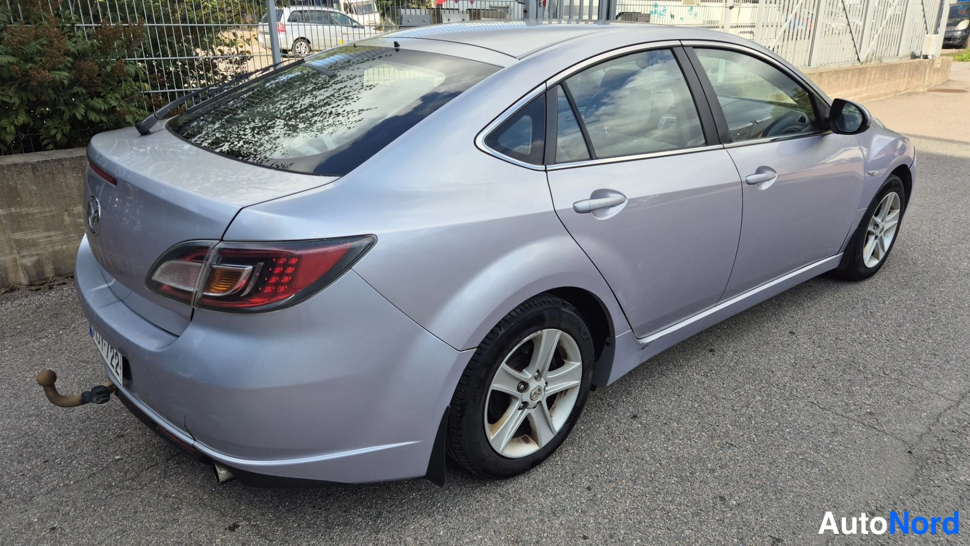 Sininen Mazda 6 2008, takaviisto, kuva 5