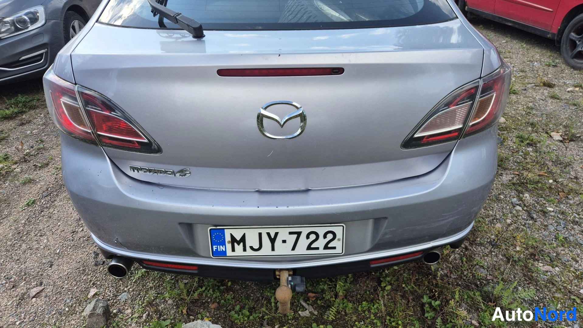 Sininen Mazda 6 2008, takaa, kuva 6