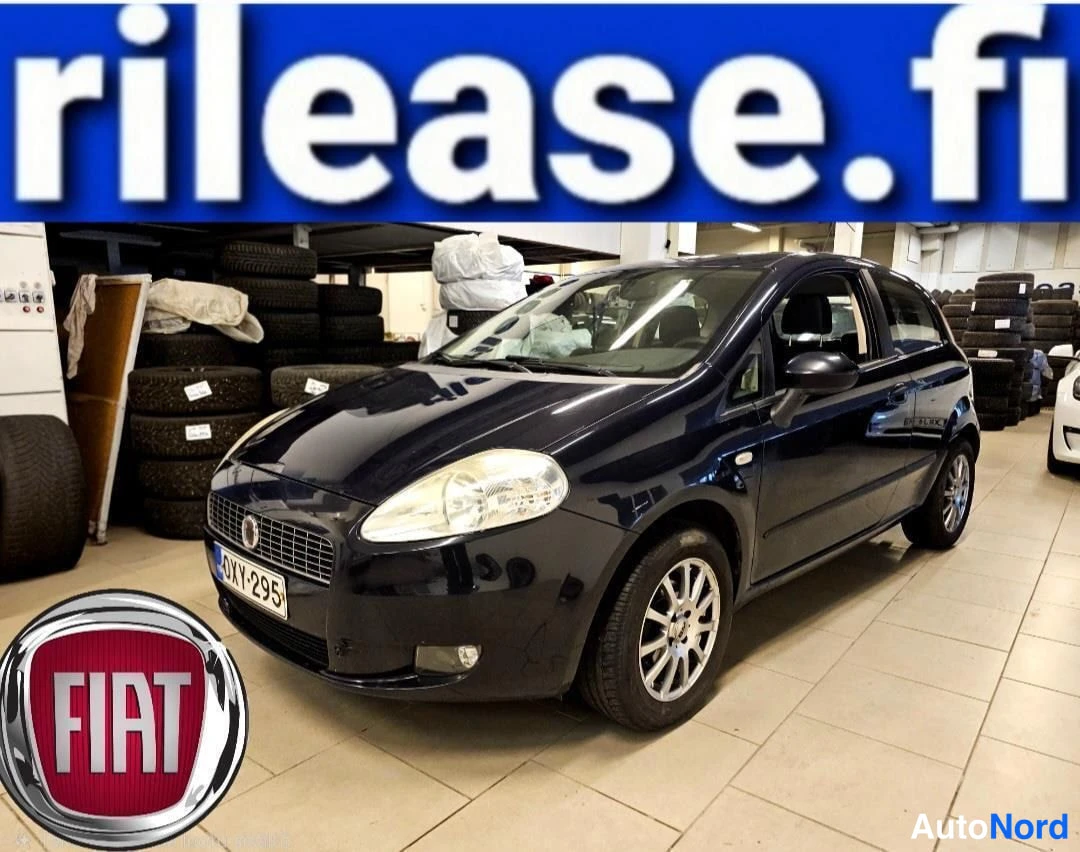 Fiat Grande Punto 2008, etuviisto, keula vasemmalle, kuva 2