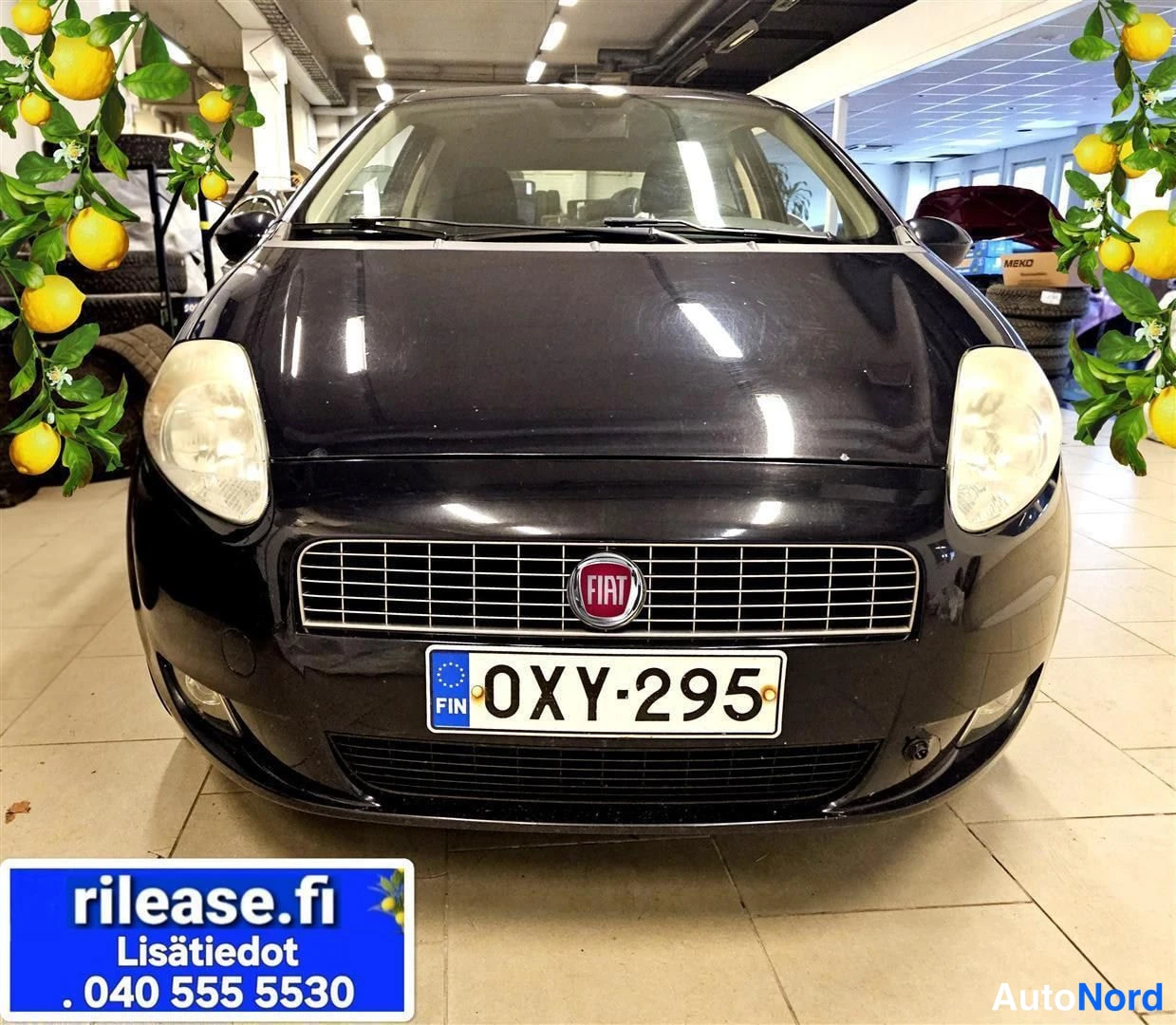 Fiat Grande Punto 2008, edestä, kuva 4