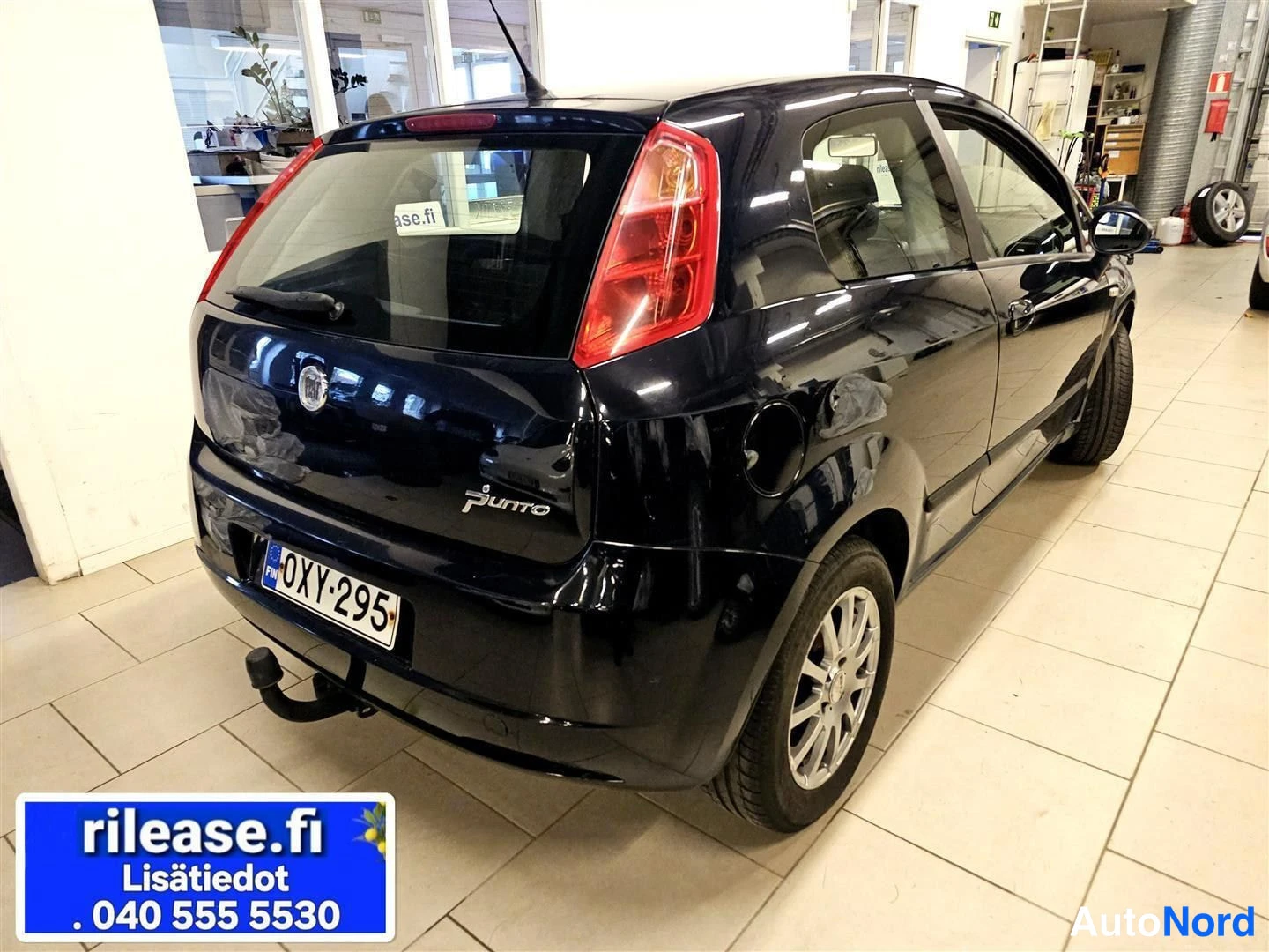 Fiat Grande Punto 2008, takaviisto, kuva 7