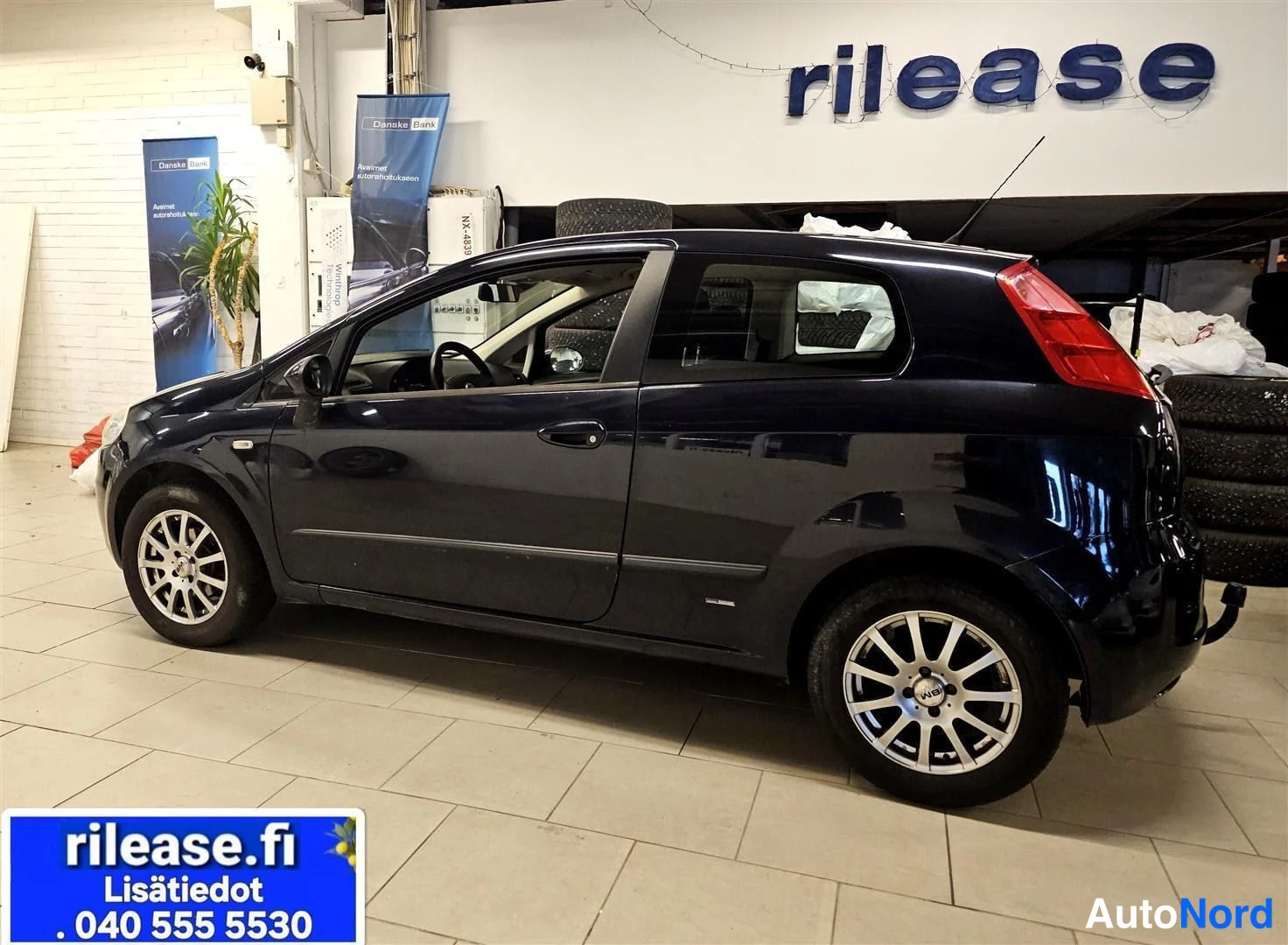 Fiat Grande Punto 2008, takaviisto, kuva 6