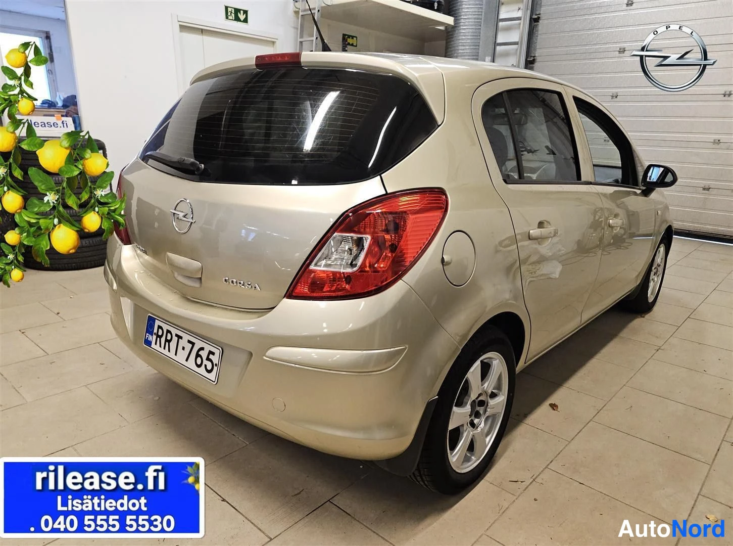 Opel Corsa 2008, takaviisto, kuva 5