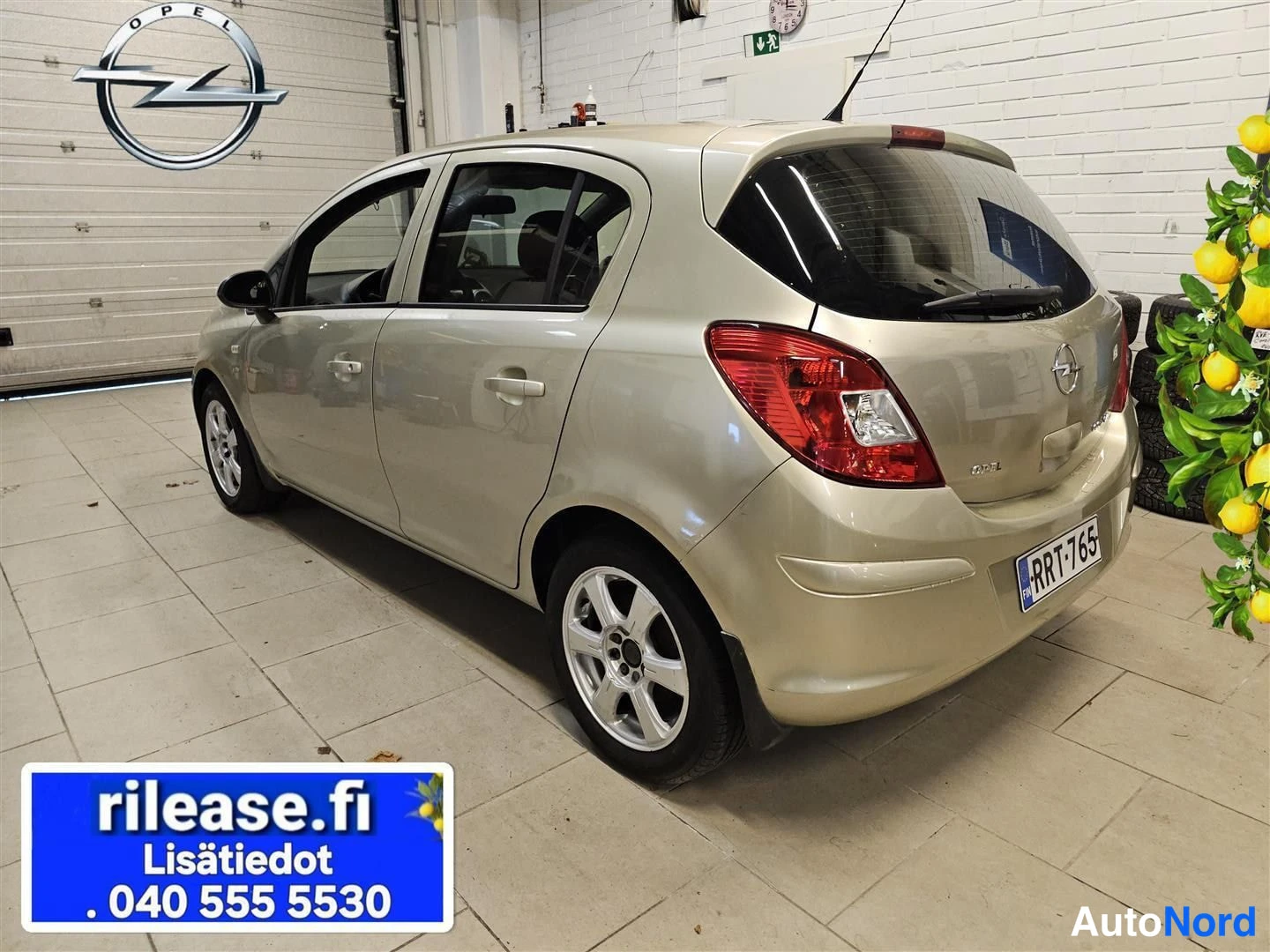 Opel Corsa 2008, takaviisto, kuva 6
