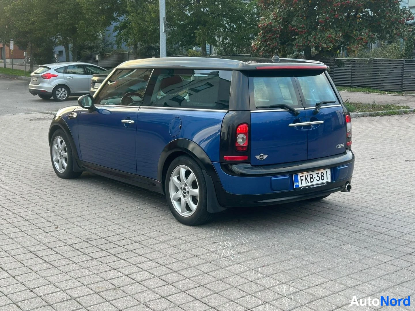 Sininen Mini Cooper 2009, takaviisto, kuva 6