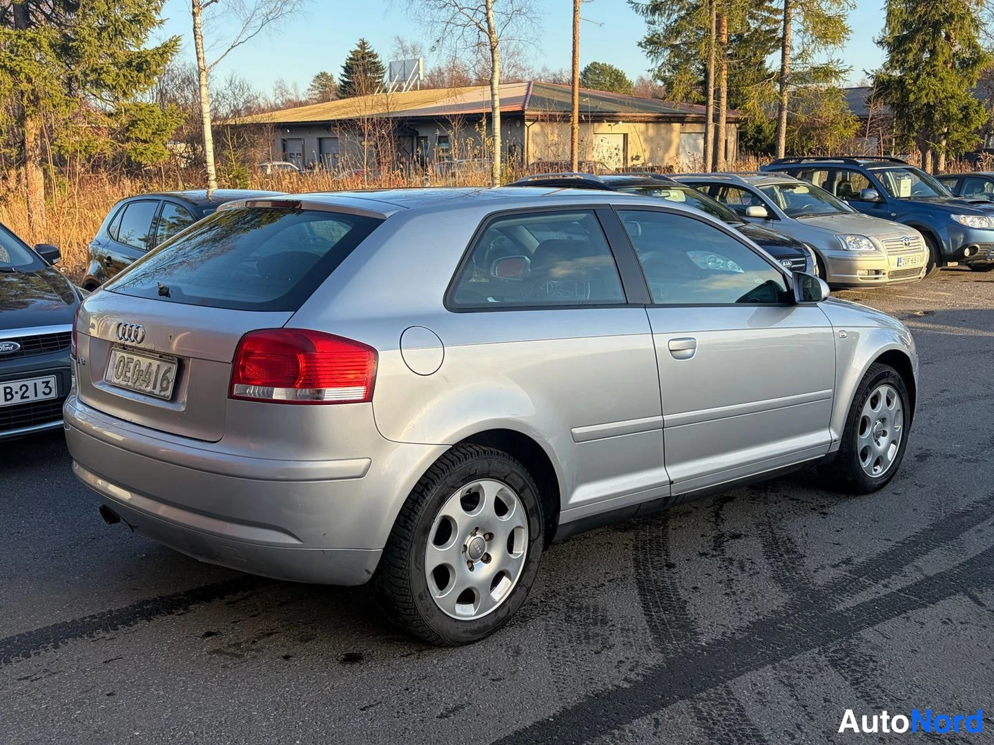 Hopea Audi A3 2004, takaviisto, kuva 3