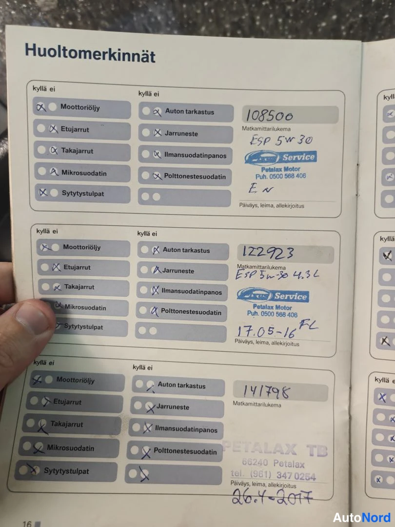 Blue BMW 520i 2008, document, photo 14