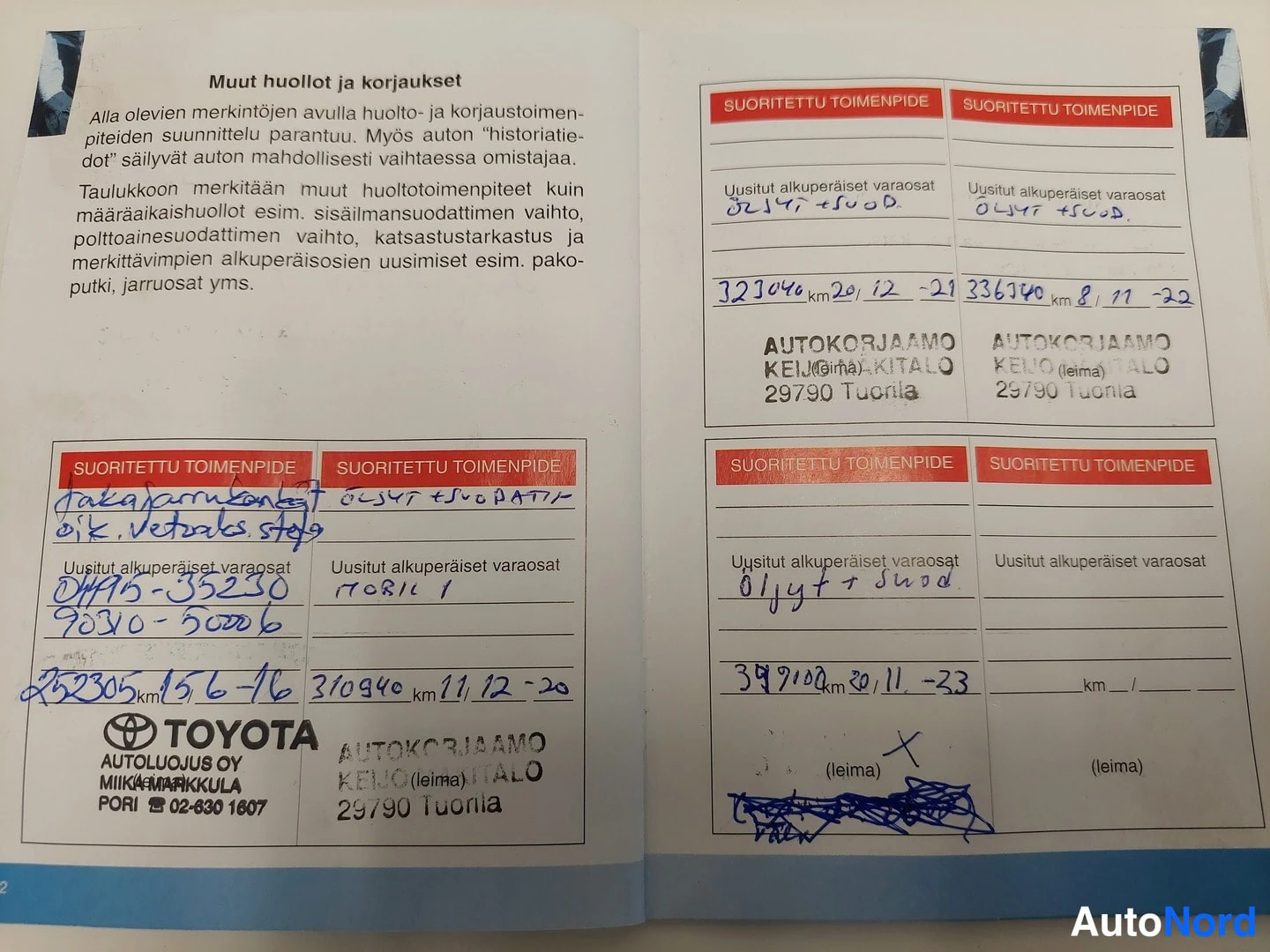 Keltainen Toyota Hilux 2004, asiakirja, kuva 53